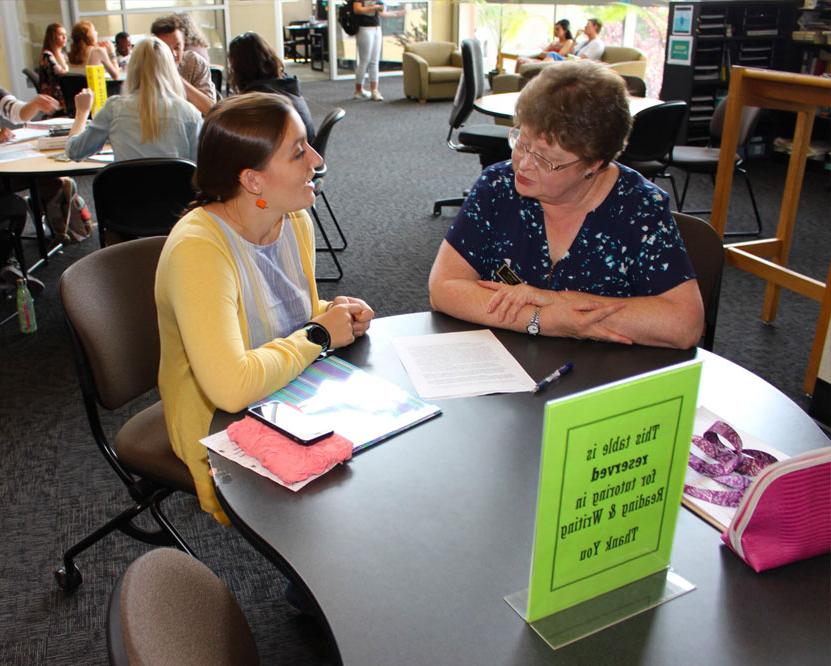 Student being tutored